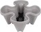 Kitcheniva Vertical Stackable Planters Pot With 360° Wheels And Tools